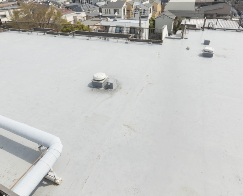 Overhead-view-of-a-commercial-roof-with-pvc-foam-coating