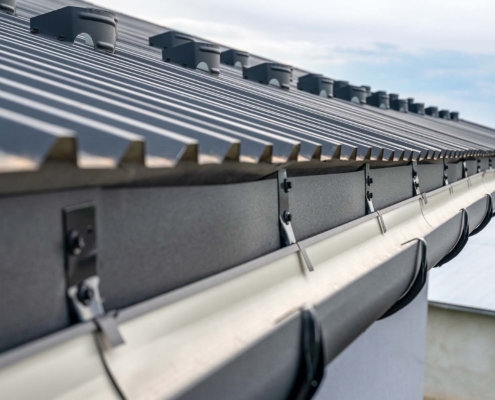 Commercial roof drain system
